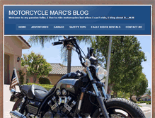 Tablet Screenshot of motorcyclemarc.com